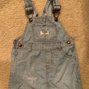 Toddler girl denim dress
